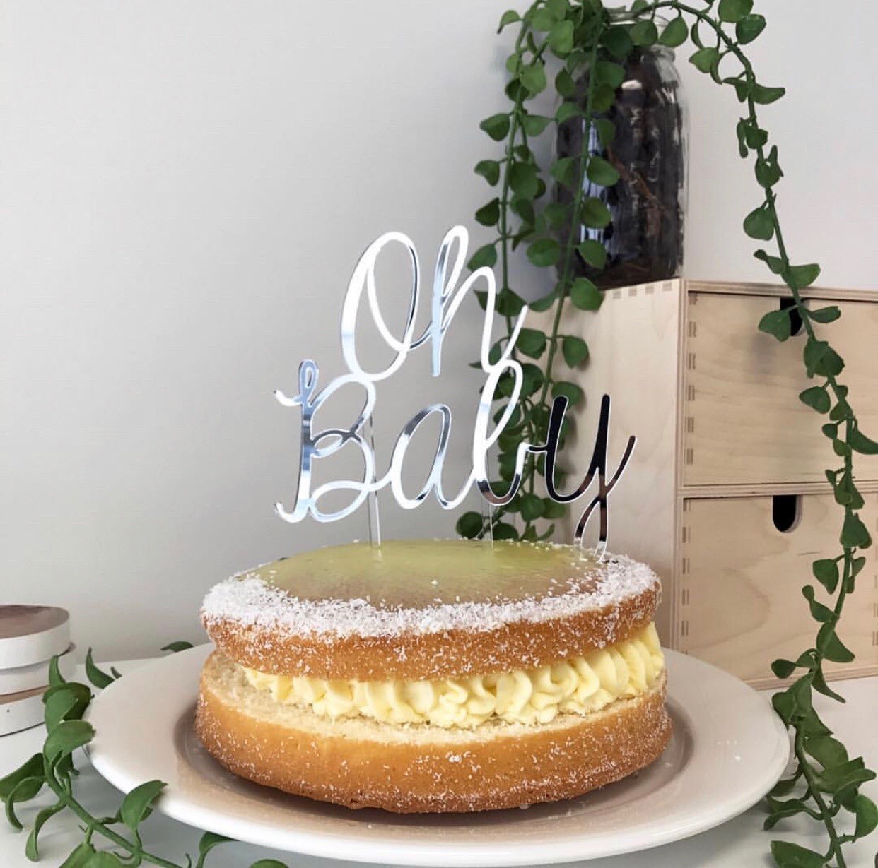 Oh Baby Cake Topper